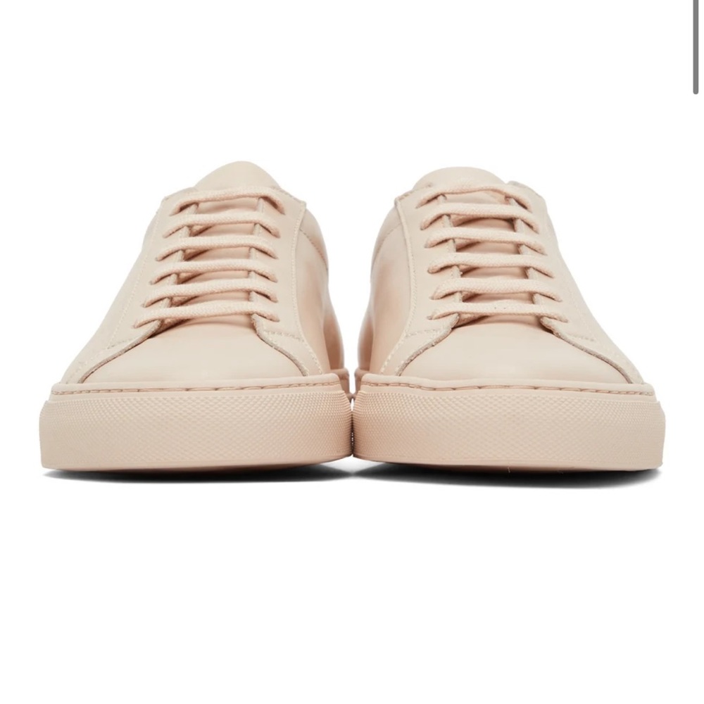 Common Projects Pink Original Achilles Low Sneaker